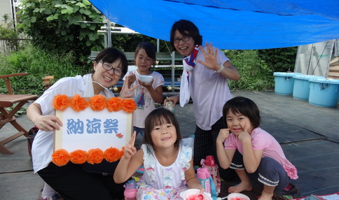 納涼祭も夏の一つの思い出になりますね