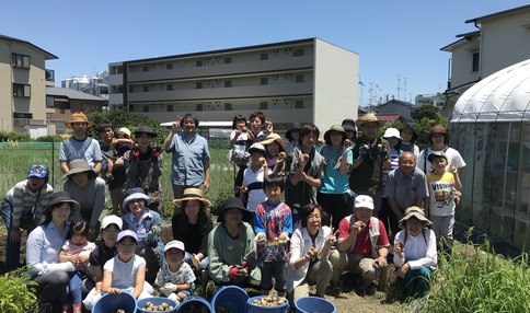 イベントでの芋掘り体験!!